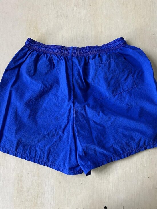 adidas Pants - VINTAGE blue adidas athletic shorts